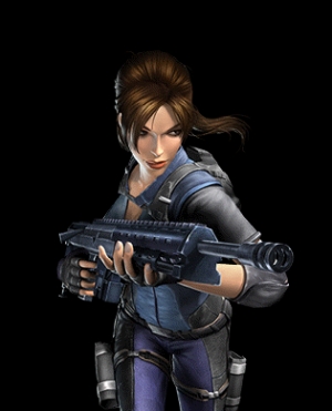 Lara Croft Reflections Card Artwork