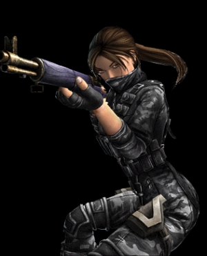 Lara Croft Reflections Card Artwork