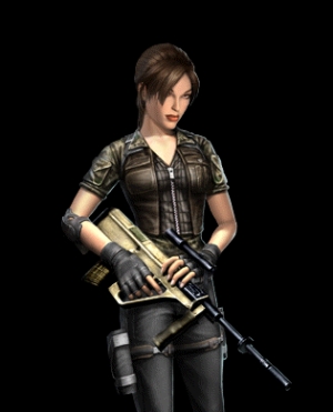 Lara Croft Reflections Card Artwork