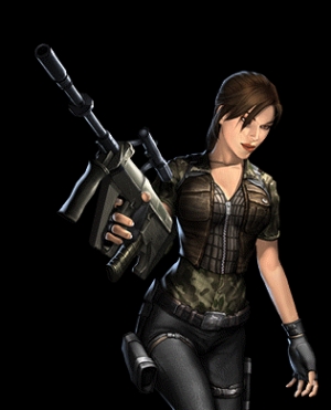 Lara Croft Reflections Card Artwork