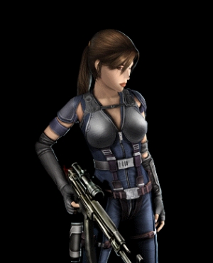 Lara Croft Reflections Card Artwork