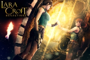 Lara Croft Reflections Artwork