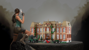 Fanbrix Tomb Raider 30th Anniversary Croft Manor