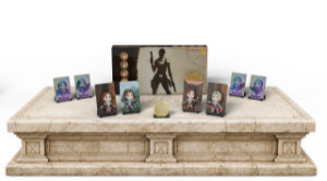 Figgyz Tomb Raider Collectors Box Set Holo Plate Numbered Coin