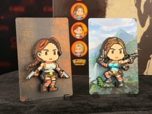 Figgyz Tomb Raider Collectors Box Set Holo Plate Numbered Coin
