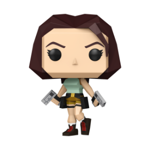 Funko POP Games Lara Croft Polygonal Vinyl Figure