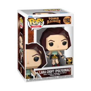 Funko POP Games Lara Croft Polygonal Vinyl Figure