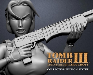 Gaming Heads Tomb Raider III Adventures of Lara Croft Collective Edition Statue