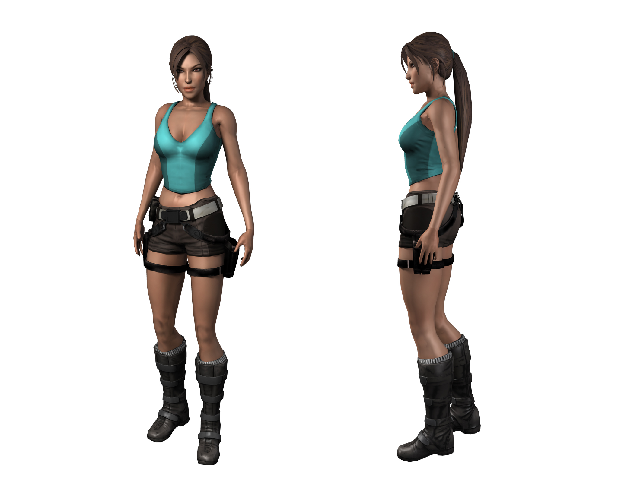 Lara Croft And The Guardian Of Light Character Artwork
