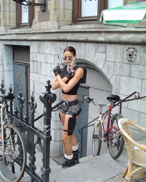 Jill de Jong Street Photo Shoot