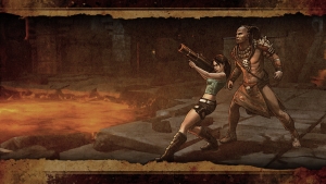 Lara Croft and the Guardian of Light Loading Screen Artwork