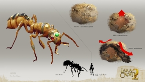 Lara Croft and the Temple of Osiris Conceptual Artwork