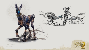 Lara Croft and the Temple of Osiris Conceptual Artwork