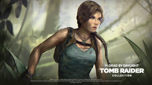 Lara Croft Tomb Raider Dead by Daylight Crossover Artwork