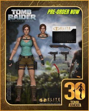 Lara Croft Tomb Raider Legacy of Atlantis McFarlane Elite Edition