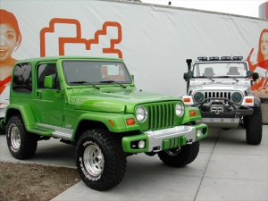 Lara Croft Tomb Raider The Cradle Of Life starring Angelina Jolia Rubicon Jeep Photos