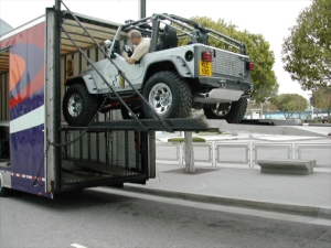 Lara Croft Tomb Raider The Cradle Of Life starring Angelina Jolia Rubicon Jeep Photos