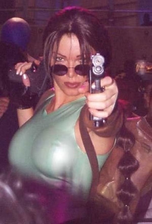 Lara Croft Models Nell McAndrew Pictures