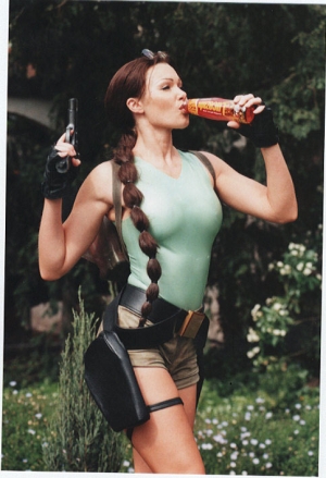 Lara Croft Models Nell McAndrew Pictures