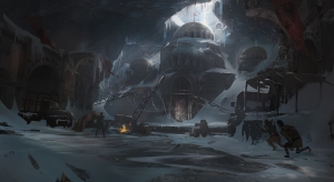 Rise of the Tomb Raider Conceptual Artwork Abandoned Mines