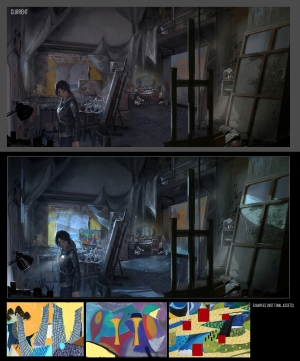 Rise of the Tomb Raider Conceptual Artwork DLC Blood Ties
