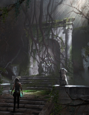 Rise of the Tomb Raider Conceptual Artwork Flooded Archives