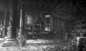Rise of the Tomb Raider Conceptual Artwork Flooded Archives
