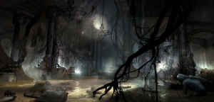 Rise of the Tomb Raider Conceptual Artwork Flooded Archives