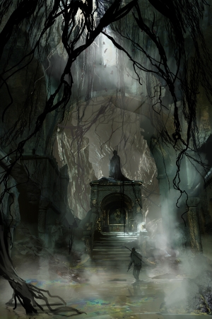 Rise of the Tomb Raider Conceptual Artwork Flooded Archives