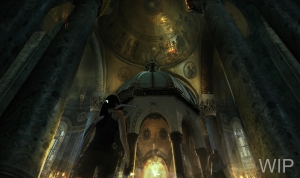 Rise of the Tomb Raider Conceptual Artwork Geothermal Valley
