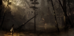 Rise of the Tomb Raider Conceptual Artwork Geothermal Valley