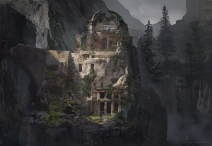 Rise of the Tomb Raider Conceptual Artwork Geothermal Valley