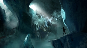 Rise of the Tomb Raider Conceptual Artwork Glacial Valley