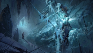 Rise of the Tomb Raider Conceptual Artwork Glacial Valley