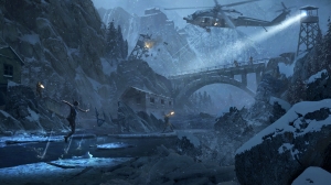 Rise of the Tomb Raider Conceptual Artwork Soviet Installation Jacob Escape