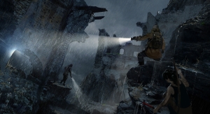 Rise of the Tomb Raider Conceptual Artwork The Acropolis