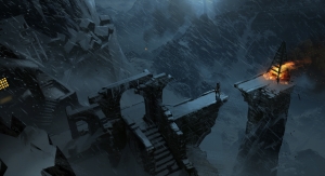Rise of the Tomb Raider Conceptual Artwork The Acropolis