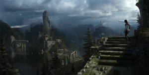 Rise of the Tomb Raider Conceptual Artwork The Acropolis