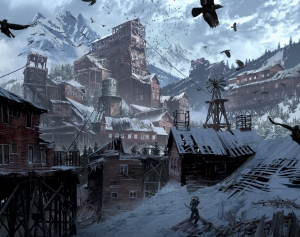 Rise of the Tomb Raider Exclusive Artwork