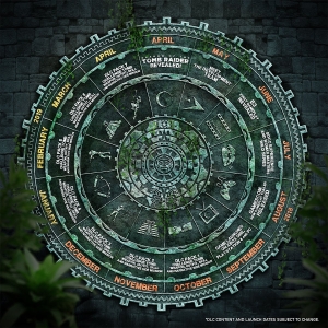 Shadow of the Tomb Raider Box Artwork Infographics