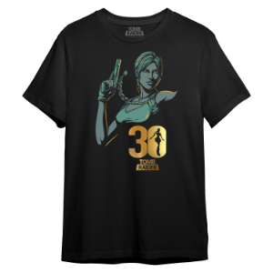 Shark Robot Tomb Raider T-Shirts