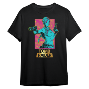 Shark Robot Tomb Raider T-Shirts