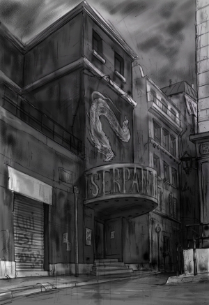 The Angel of Darkness Concept Art Environments