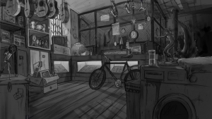 The Angel of Darkness Concept Art Environments