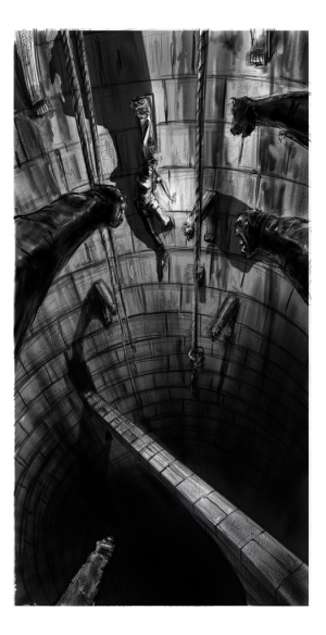 The Angel of Darkness Concept Art Environments