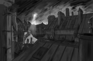 The Angel of Darkness Concept Art Environments