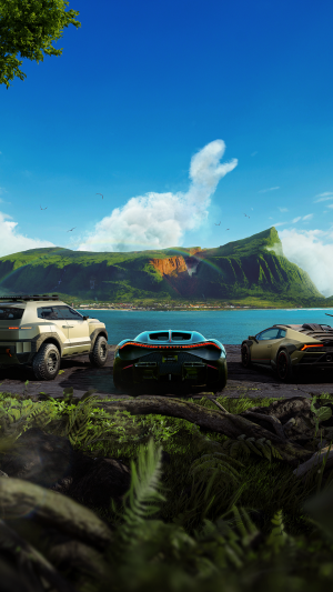 The Crew Motorfest Tomb Raider Secrets of Ni'ihau Artwork