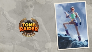 Tomb Raider Reloaded Melanie Herrmann Signature Artwork for Tomb Raider 25