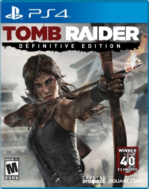 Tomb Raider from Crystal Dynamics Box Artwork