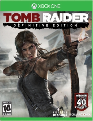 Tomb Raider from Crystal Dynamics Box Artwork